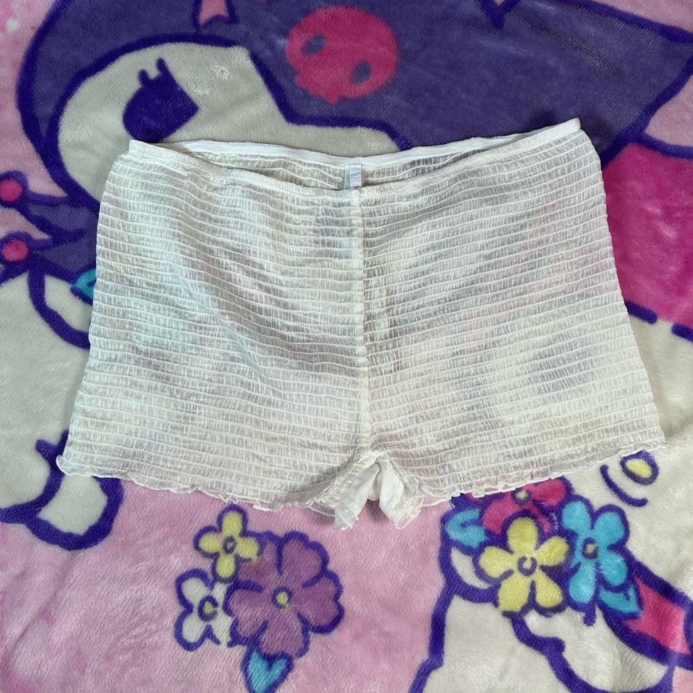 SKIMS White bloomer Shorts